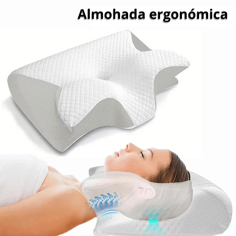 Almohada Ergonomica DreamRest – Soporte para Cuello