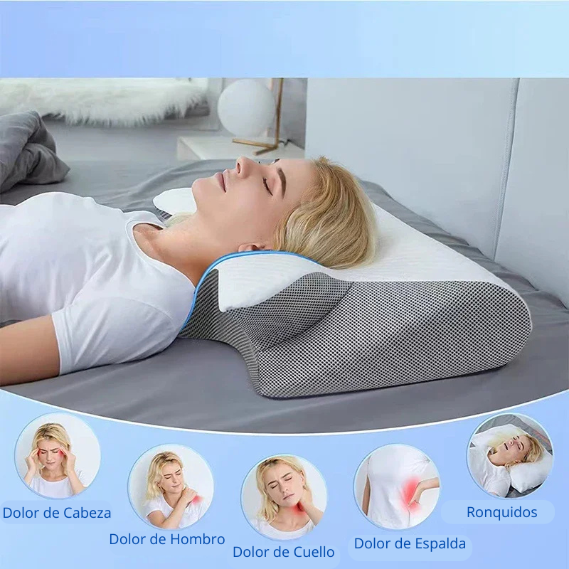 Almohada Ergonomica DreamRest – Soporte para Cuello