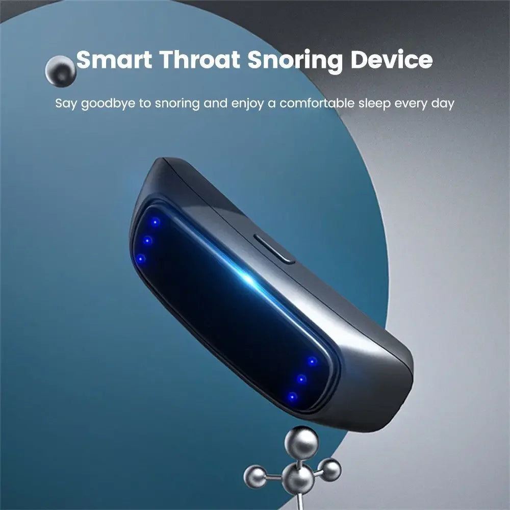 Pulse Stop Snore Portable Comfortable Sleep Well Stop Snore Health Care Sleep Apnea Aid USB Smart Anti Snoring Device