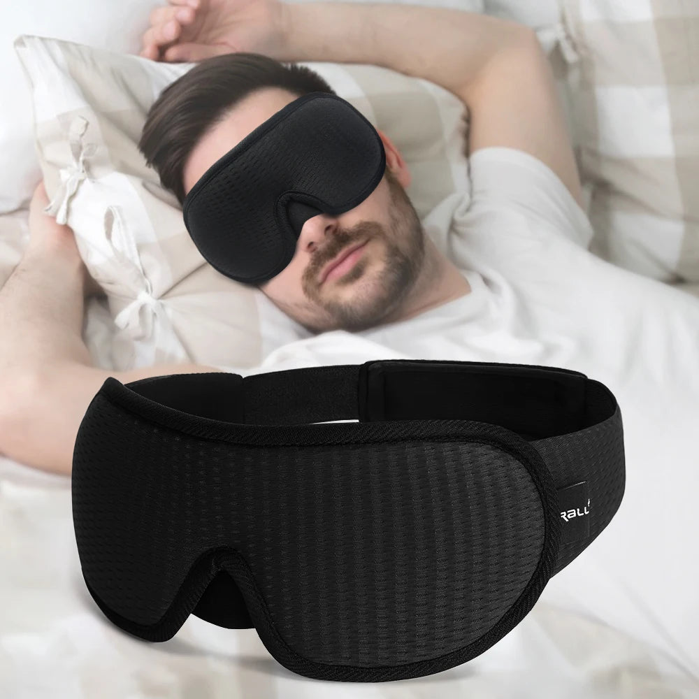 Máscara de Sueño 3D – Bloqueo de Luz y Comodidad