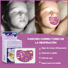 Parches bucales antirronquidos Ortesis respiratoria para niños