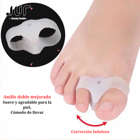 Separador de Silicona para Dedos de los Pies Corrector de Juanetes (1 Par)