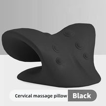 Neck Shoulder Stretcher Relaxer Cervical Chiropractic Traction Device Head Back Relaxer for Pain Relief Cervical Spine Alignment