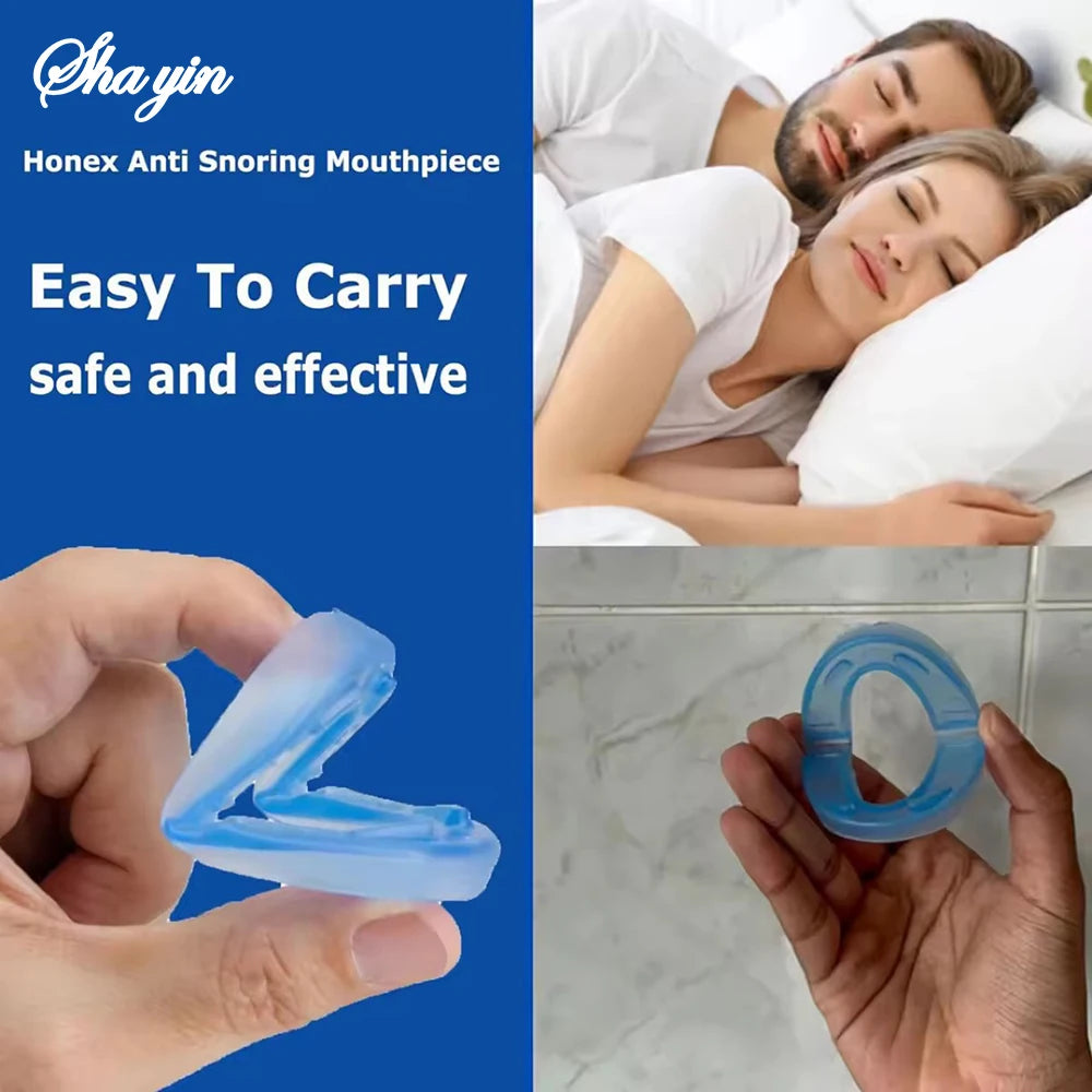 Anti Snoring Mouthpiece Sleeping Devices Anti Snore Mouth Guard Bruxism SnoringStopper Improve Sleep Mouthpiece Stop Snoring