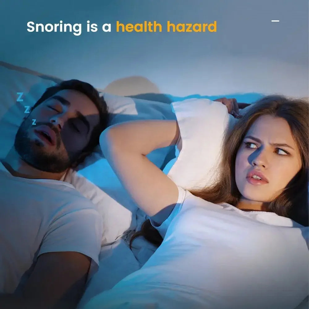 Pulse Stop Snore Portable Comfortable Sleep Well Stop Snore Health Care Sleep Apnea Aid USB Smart Anti Snoring Device