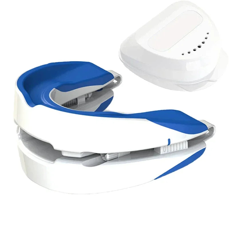 Anti-Snoring Mouthpiece Anti-Snoring Device Night Time Teeth Mouthguard Adjustable Sleeping Mouth Guard for Bruxism Stop Snoring